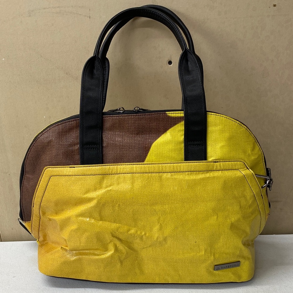 Rareform Yellow Maya Crossbody Bag Laptop Carrier